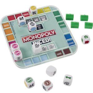 Gaming Monopoly Diced Game, Easy to Learn Game, Quick Game, Portable Travelboard